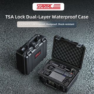 Dành Cho DJI Pocket 3 Khóa Mật Khẩu Đặc Biệt Hai Lớp Chống Cháy Nổ Hộp Bảo Quản Chống Thấm Nước DJI Pocket 3 Camera Phụ Kiện Hộp