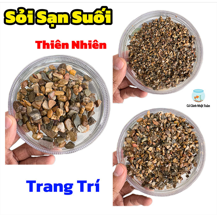 Sạn Suối Thiên Thiên Trang Trí Bể Cá, Tiểu Cảnh, Bể Thủy Sinh (Túi 500gram)
