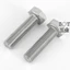 Chất liệu thép không gỉ 304 Sợi mịn Vít lục giác bên ngoài Vít ren trẻ Sợi mịn Khóa mịn Bu lông đầu lục giác MM12M14M16 Pitch 1.0 / 1.25 / 1.5