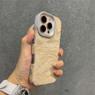 Ốp điện thoại di động họa tiết núi tuyết mạ điện nâng cao cho iPhone16 15 14 13 12 11 Pro Max Bảo vệ Camera chống sốc Vỏ mềm chống rơi