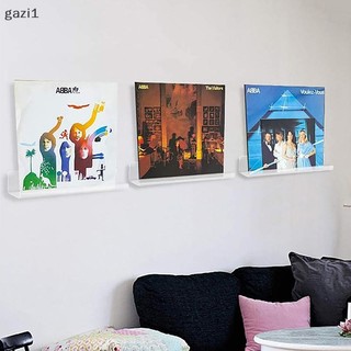 [gazi1] Kệ ghi âm trong suốt Giá đỡ treo tường Giá đỡ Album Acrylic Hiển thị LP hàng ngày của bạn để trang trí nhà cửa Boutique