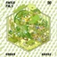 4 Chiếc [Fantasy Land Series] Thẩm Mỹ 3D Tạp Chí Dán PET Miếng Dán Giấy Thêu Sò Chất Liệu Sổ Lưu Niệm Bộ