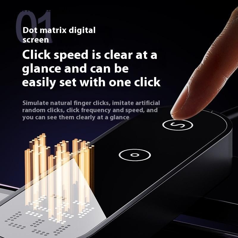 SSVN Auto Clicker Screen Mô phỏng ngón tay cho ứng dụng điện thoại thông minh Video Phát trực tiếp Màn hình cảm ứng Tripod Tapper.