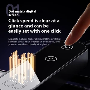 SSVN Auto Clicker Screen Mô phỏng ngón tay cho ứng dụng điện thoại thông minh Video Phát trực tiếp Màn hình cảm ứng Tripod Tapper.