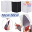 Miếng Dán Bảo Vệ Đế Giày Chống Trơn Trượt Cho Giày Cao Gót / Giày Thể Thao, Băng Cầm PVC 10x50cm, Đen & Trong Suốt, 1 / 3 / 5 Cuộn Miếng Lót Đế Ngoài Chống Trơn Trượt