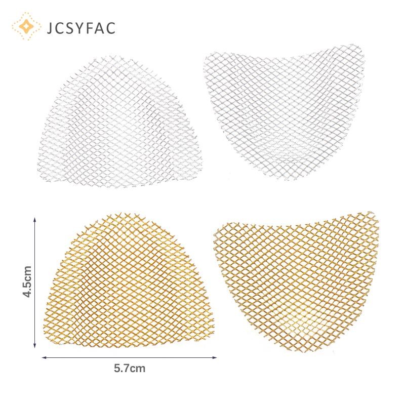 JCSYFAC 10 Cái / bộ Nha Khoa Ấn Tượng Lưới Kim Loại Khay Dùng Để Tăng Cường Răng Trên Nha Khoa Kim Loại Gia Cố Lưới Răng Miệng Phụ Kiện Nha Khoa Mới
