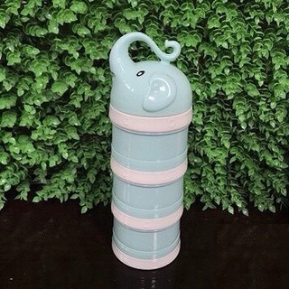 Hộp chia sữa, Hôp đựng thức ăn MISUTA chia sữa có 3 tầng hình chú voi