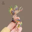 Trâm cài men Phượng hoàng phong cách Trung Quốc Vintage Gradient sel Phoenix Corsage Chân sáng bóng đa năng Phụ kiện quần áo Quà tặng [Mina]