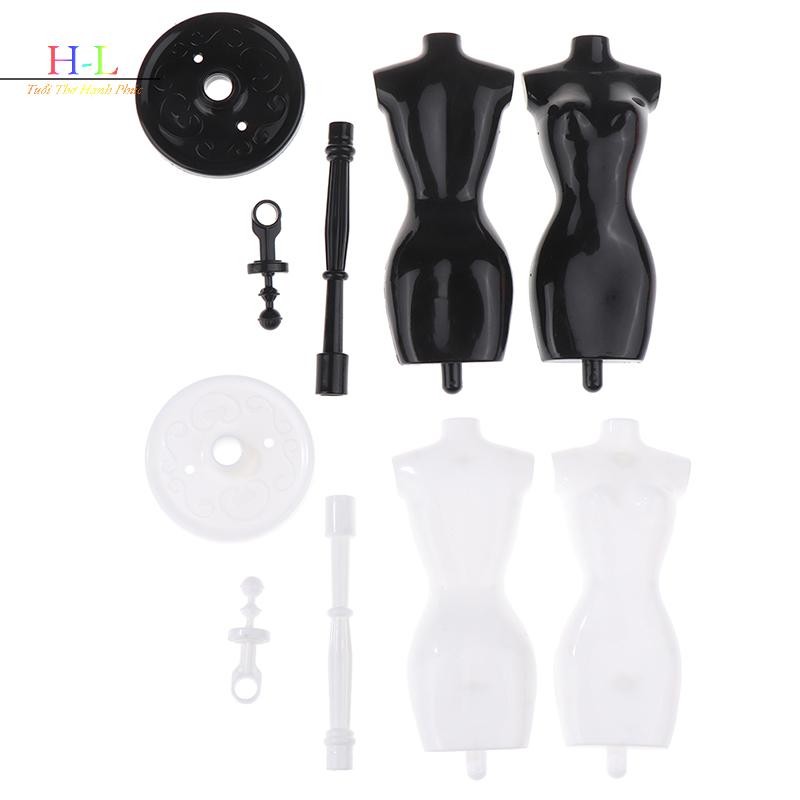 [XZNZMM] 1 Bộ 1: 6 Nhà búp bê Thu nhỏ Mũ nón Móc treo váy Hỗ trợ đám cưới Giá đỡ hình nộm Người mẫu LMWU