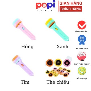 Đèn Pin Chiếu Hình Cho Bé – 80 Hình Động Vật Sắc Nét Phát Triển Trí Tuệ, Bé Vui Chơi Khám Phá