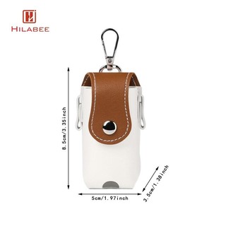 HILABEE Golf Ball Eo Túi Cho 2 Quả Bóng Golf Có Giá Đỡ Tee Quà Tặng Cao Cấp Nhỏ Tiện Lợi Cho Nữ Nam Có Khóa Túi