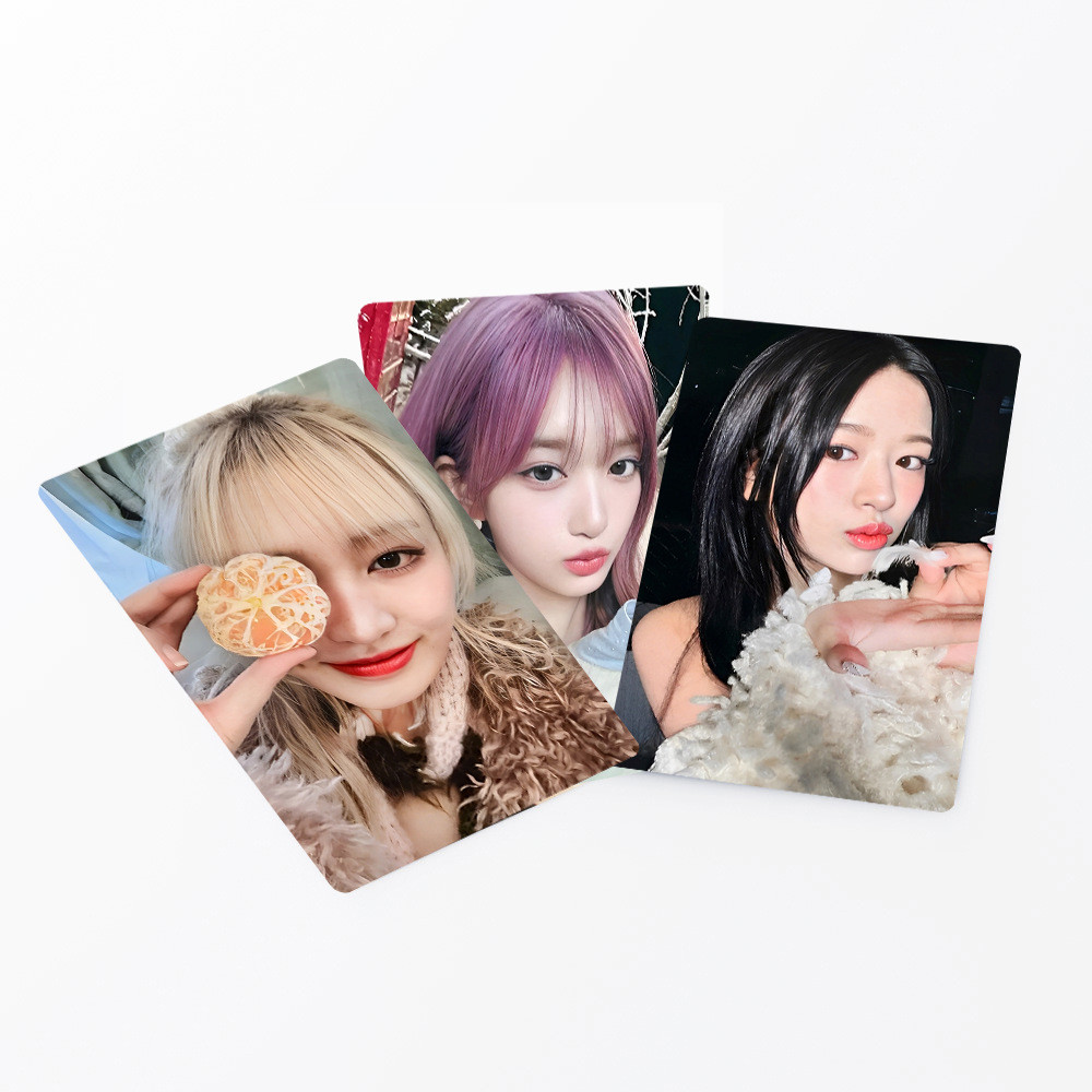 LINXX 55 Cái IVE Đóng Hộp Photocards Bộ Đồng Cảm Album Chính Thức K-Pop Nhóm Cô Gái Sưu Tập Thẻ Giao Dịch Cho Bộ Sưu Tập Quạt Hàng Hóa