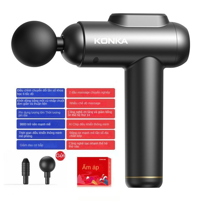 Máy mát xa cơ điện Fascia Gun Thông minh Phong cách mới Fascia Grab Cấp chuyên nghiệp