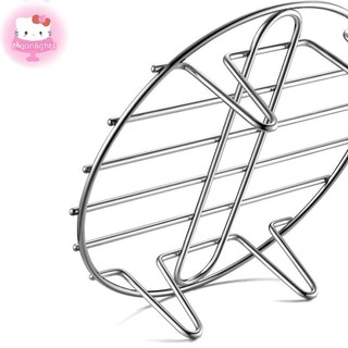 Moonlights Thép Không Gỉ Nồi Hấp Giá Nấu Nướng Nồi Đứng Airfryer Nướng Phụ Kiện Thực Phẩm Nhà Bếp Hấp Giá EN