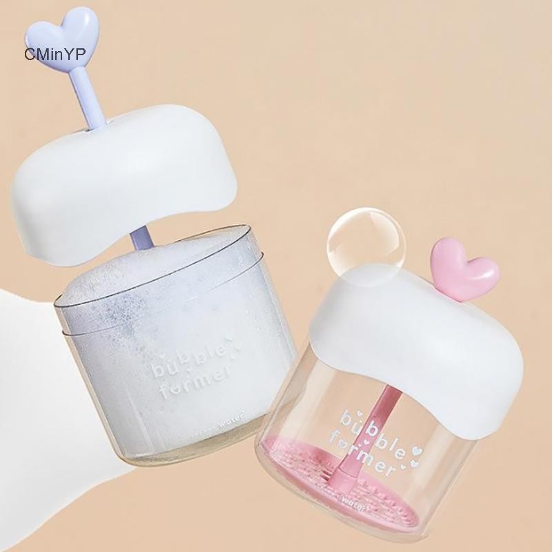 Cyp Di Động Sữa Rửa Mặt Tắm Dầu Gội Tạo Bọt Gel Bubble Maker Báo Chí Tạo Bọt Làm Sạch Cốc Tạo Bọt Trang Điểm Tẩy Dụng Cụ Vinh Quang