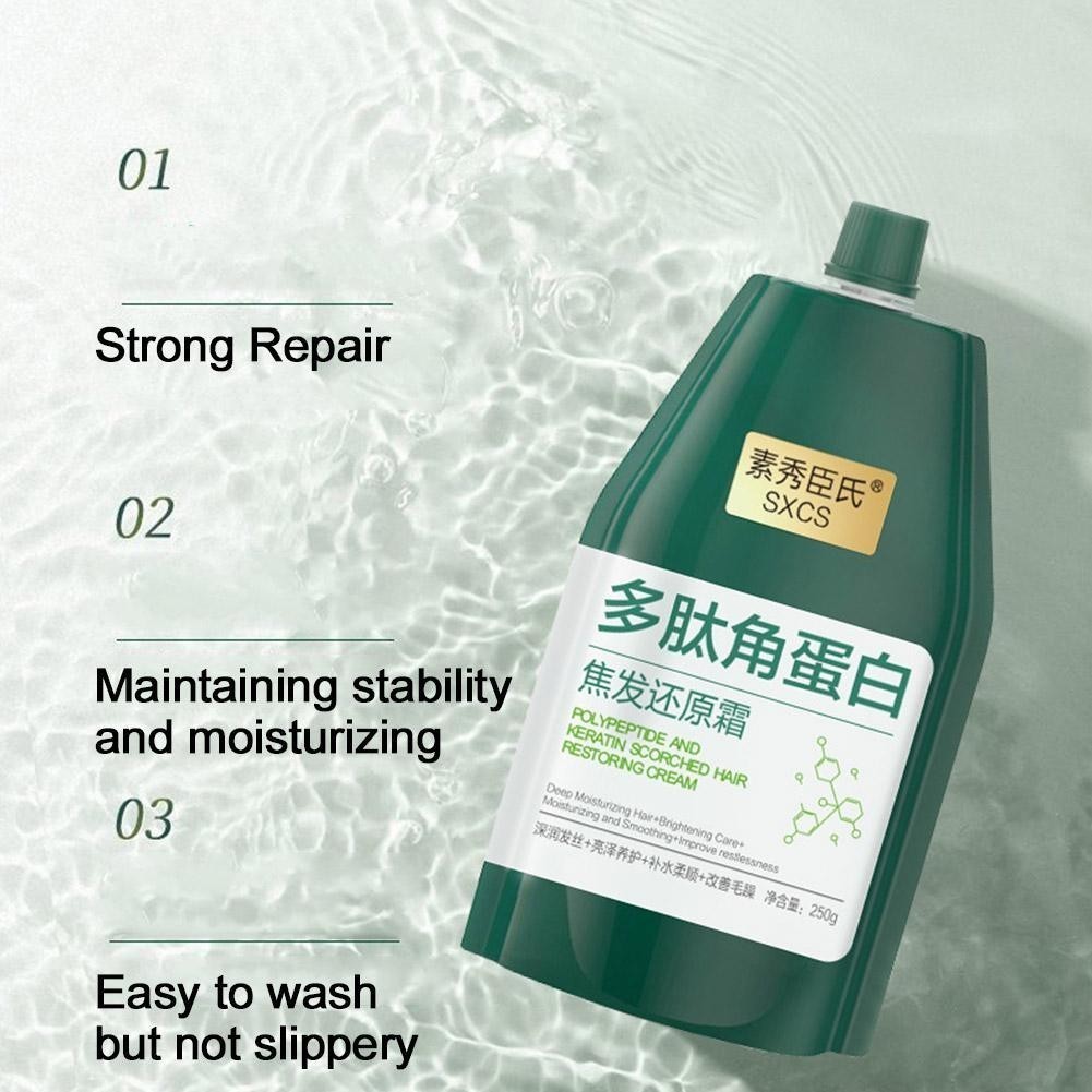 Learnever 250ml Kem Phục Hồi Tóc Dưỡng Ẩm Dưỡng Ẩm Mịn Tóc Khô Kem Chăm Sóc I4a4