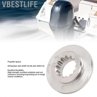 VBESTLIFE Cánh quạt Spacer Lắp đặt đơn giản Máy giặt chống rỉ thuyền 663‑45987‑02 cho động cơ phía ngoài 2 4 thì 40HP 50HP 55HP 60HP