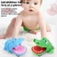 Tay Lớn Cá Sấu Miệng Kéo Lại Xe Hoạt Hình Hippo Puppy Kéo Lại Xe Báo Chí Răng Cắn Ngón Tay Tricky {vn}
