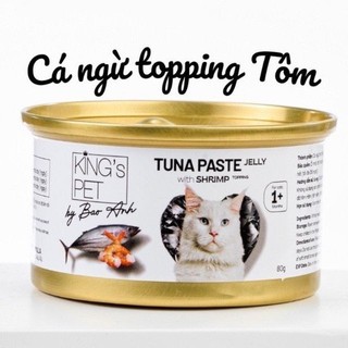 [COMBO] Pate cho mèo King's Pet by Bảo Anh - 85gr Pet Kool