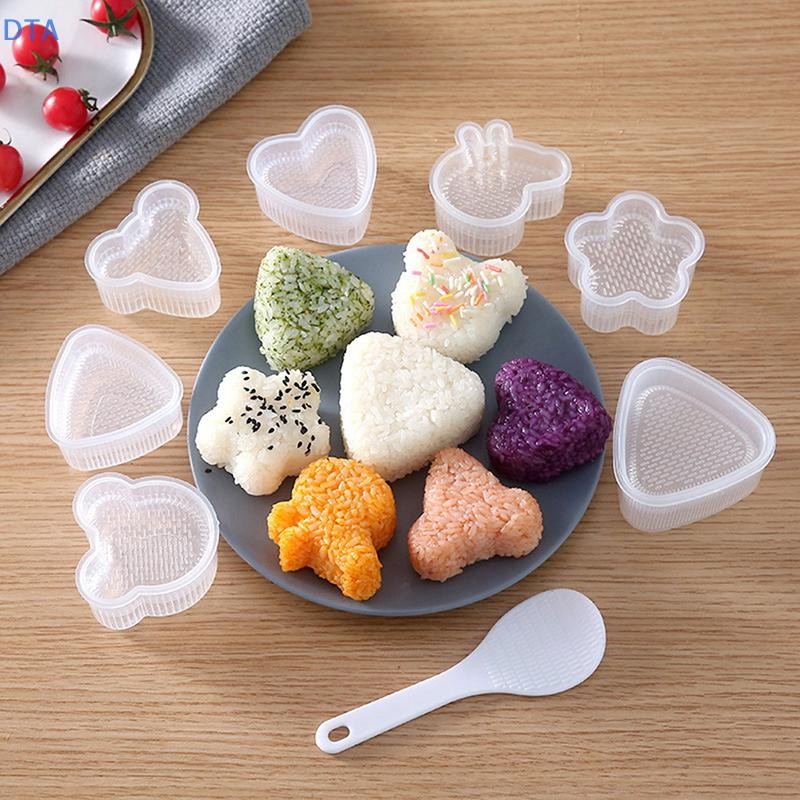 DTA Máy Làm Sushi Khuôn Cơm Thực Phẩm Báo Chí Nhà Bếp Tiện Ích Sandwich Nori Onigiri Khuôn PO