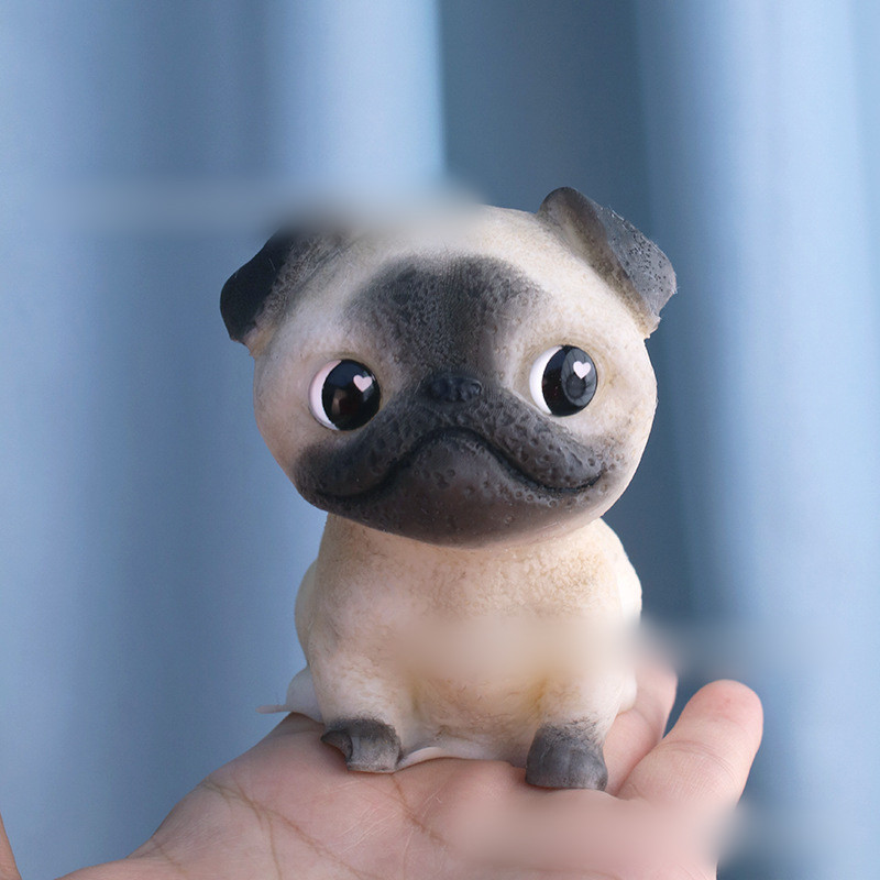 YT4 Thú Cưng Dễ Thương Chó Squishy Đồ Chơi Mềm Chậm Phục Hồi Căng Thẳng Fidget Đồ Chơi Bichon Frise Pháp Bulldog