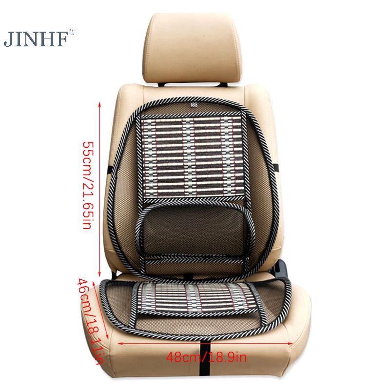 Jinhf Mùa Hè Đa Năng Ghế Văn Phòng Thoáng Khí Thắt Lưng Hỗ Trợ Cột Sống Chỉnh Tư Thế Gối Lưng Đệm Ô Tô Cho Ô Tô Xe Tải Ghế HOT