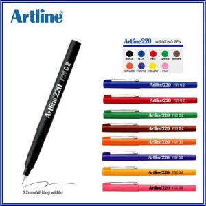 Bút Lông Kim Artline Ek-220 (0.2mm) - Nhiều Màu [Bút Nhật Bản