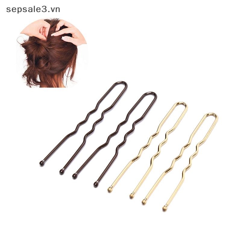# Vn # 20 Cái / bộ Kẹp Tóc Nữ Hình Chữ U Kẹp Tóc Bobby Chân Kim Loại Barrette.