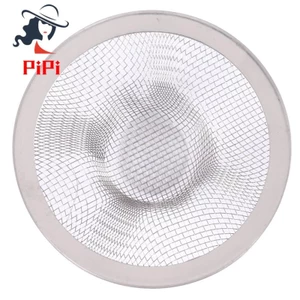 Bộ lọc chậu rửa bằng thép không gỉ Lưới lọc bồn rửa Đường kính hàng đầu 3,5 Inch