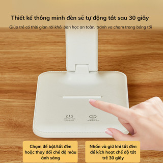 Đèn Học Để Bàn Bunnies House LED 3 Chế Độ Ánh Sáng, Bảo Vệ Mắt, Phù Hợp Mọi Lứa Tuổi
