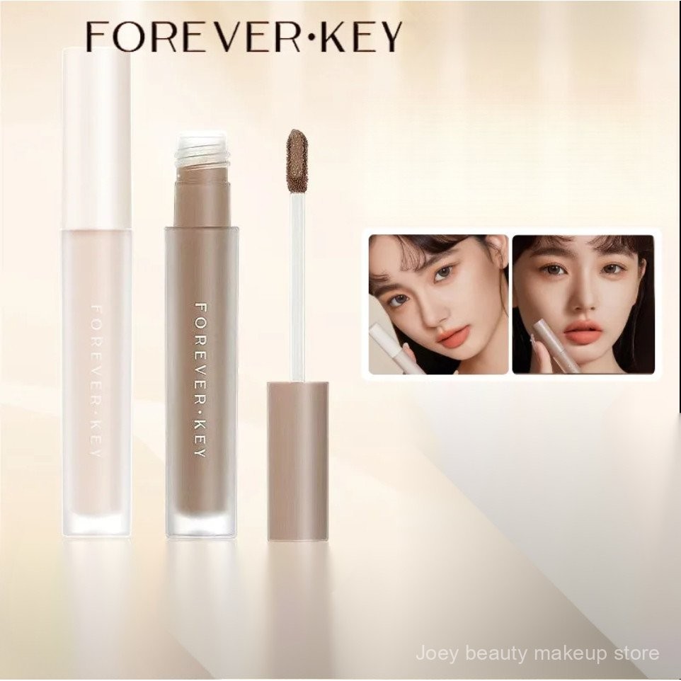 FOREVER·KEY Bút kẻ viền highlight làm sáng bóng mũi, bút lỏng tối màu di động MUAP