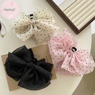 Deyangk Tính Khí Thanh Lịch Nơ Lớn Lấy Kẹp Cho Người Phụ Nữ Đuôi Ngựa Bím Tóc Vuốt Tóc Thời Trang Phụ Kiện Tóc Mũ Đội Đầu VN