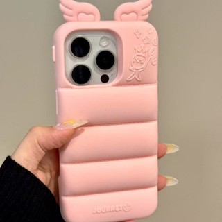 Ốp điện thoại túi khí cánh thiên thần ba chiều tiên tiến cho iPhone16 15 14 13 Pro Max bảo vệ camera chống sốc chống rơi mặt sau mềm