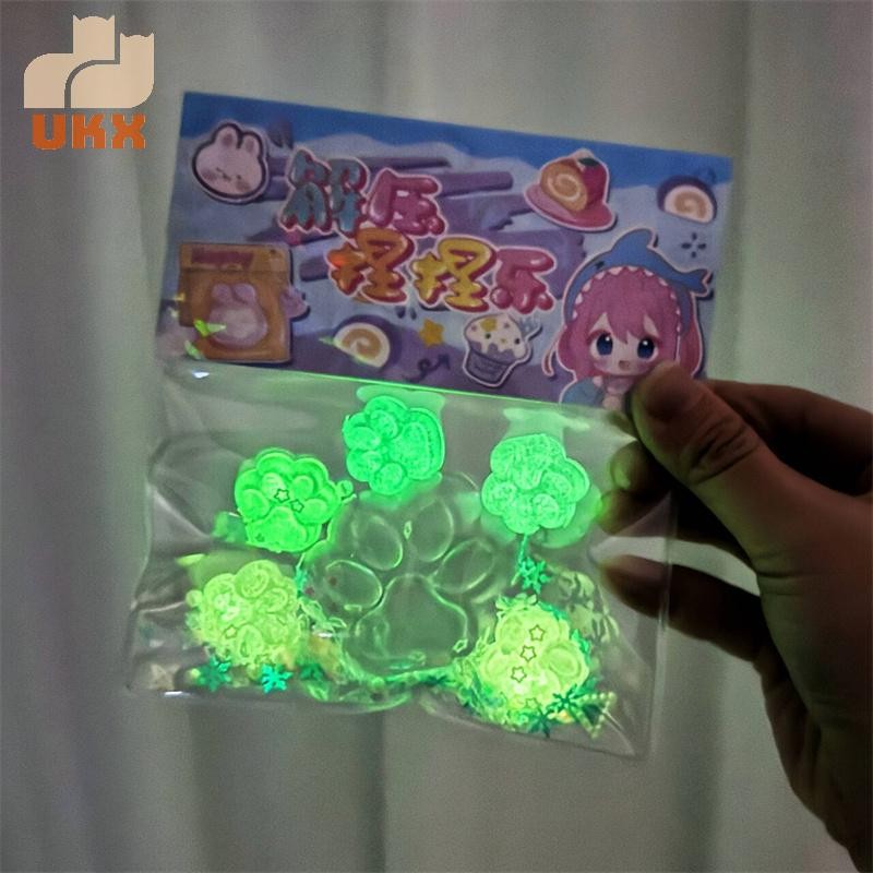 UKX 5 + 1 Dạ Quang Paw Giải Nén Căng Thẳng Đảng Chống Căng Thẳng Đồ Chơi Tăng Cho Người Lớn Trẻ Em Đồ Chơi Co Giãn VN