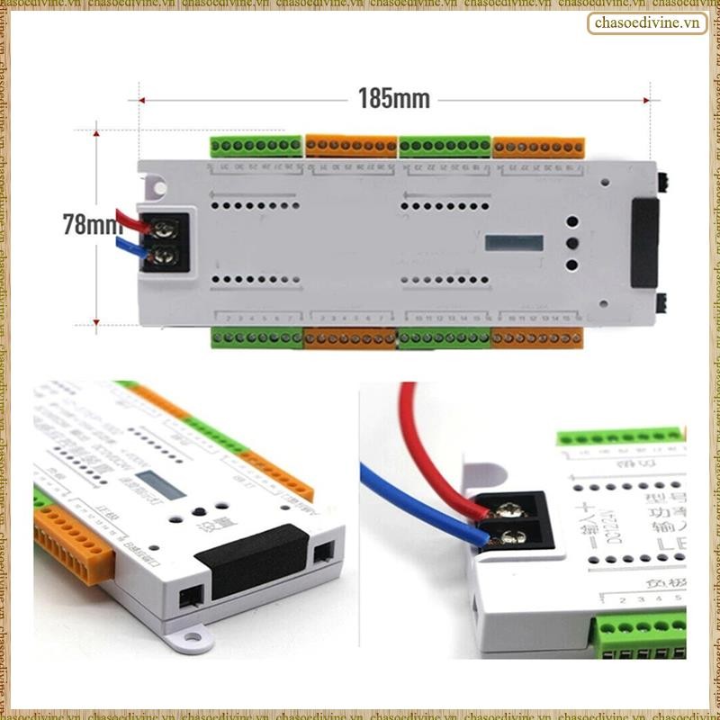 [K O G X] Bộ điều khiển ánh sáng cầu thang 32 kênh tự động LED cảm biến chuyển động Bộ điều khiển ánh sáng cầu thang cho cầu thang Dải linh hoạt 12V 24V Dễ sử dụng
