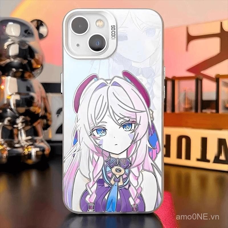 Ốp lưng điện thoại cho Honor X7A x9b x6b x8a 200 PRO 90 Lite Magic 5 6 P30 Pro Nova 7 Ốp lưng hoạt hình bằng acrylic cứng cho nữ genshin Impact furina citlali vỏ Anime chống sốc