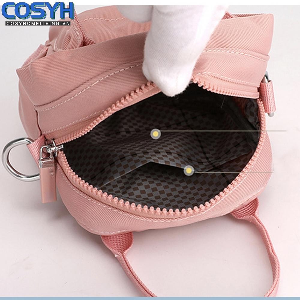<cosyh>Shoulder Bag Trendy Versatile Zippers Crossbody Daily Female Free Size