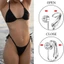 Nhẫn Bụng Không Xuyên JVSUB, Nhẫn Bụng Giả Dài Rốn Dangling, Thiết Kế Hình Trái Tim Giả Kẹp Trên Nút Bụng Trang Sức Cơ Thể