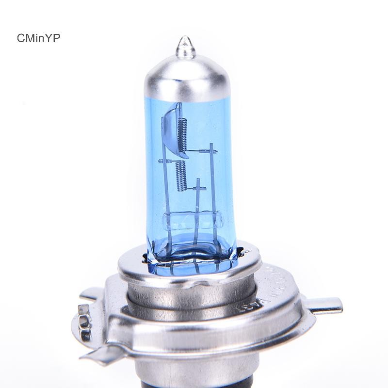 Cminyp Trắng H4 100W LED Haen Lái Xe Ô Tô Đèn Pha Sương Mù Bóng Đèn 12V Charm Glory