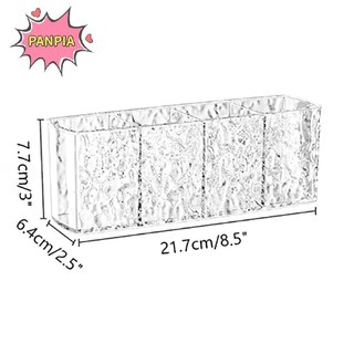 Pnpia 1 Acrylic Trang Điểm Bàn Chải Giá Đỡ Để Bàn Mỹ Phẩm Tổ Chức Rõ Ràng Môi Bàn Chải Bảo Quản Môi Bàn Chải Bảo Quản Boutique