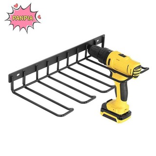 Pnpia Giá đỡ dụng cụ Máy khoan điện Giá đỡ treo tường Dụng cụ tổ chức Cờ lê Kệ lưu trữ Boutique