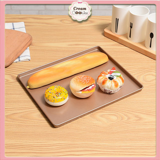 Khuôn Chữ Nhật Gato Cuộn Chống Dính - Khay Nướng Bánh cookie, su kem, biscotti,macaron,cá nướng, gà nướng, thịt nướng