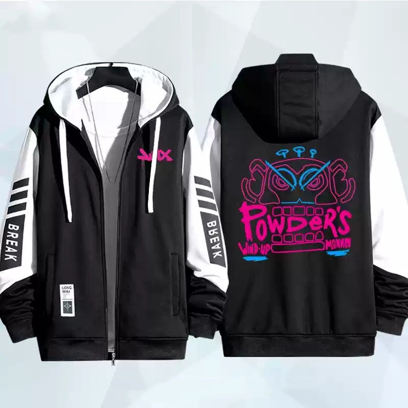Áo Khoác Unisex Thiết Kế Arcane Jinx Từ LMHT
