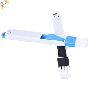 [Gou] Bàn chải rãnh làm sạch cửa sổ đa năng 2 in1 Bàn phím gia dụng Dụng cụ gấp VN