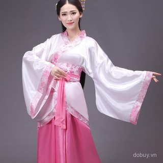 Mới Cổ Trung Quốc Quần Áo Nữ Hanfu Quyi Cổ Trang Phục Hanfu Dân Tộc Trang Phục Nữ Cổ Trang Phục Quý Hanfu