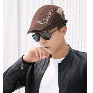 Mũ nồi phẳng Unisex thông thường Mũ nồi có thể điều chỉnh Mũ chống nắng mùa hè