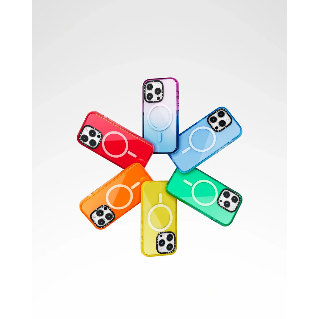 Casetify X Cook của Hyemina Bong Bóng Hồng Hút Từ Tính Cứng Acrylic Ốp Lưng Cho Apple IPhone 12 13 14 15 16 Pro Max Plus Có Hộp