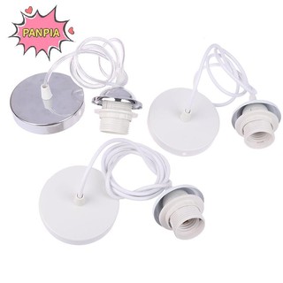 Pnpia Retro E27 Đèn Gắn Dây 1m / 1.5m Đèn Trần Giá Đỡ Ổ Cắm Mặt Dây Chuyền Đế Đèn Boutique Đèn