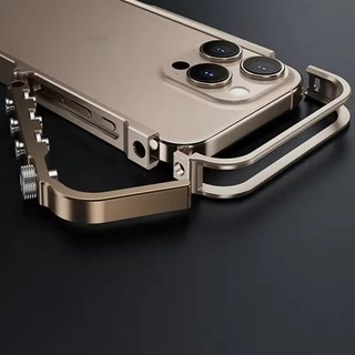 [Jlk] Ốp Khung Kim Loại Cho iphone 16 15 Pro Max Cơ Khí Hợp Kim Nhôm Chống Sốc Vỏ Bảo Vệ Cho iphone 16promax Ốp Lưng