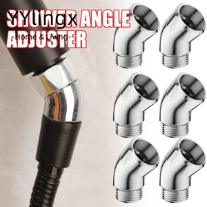 Bộ điều chỉnh góc vòi hoa sen YYLINGX, Bộ điều khiển góc vòi hoa sen cổng đa năng 135 độ, Đầu nối vòi hoa sen cầm tay khuỷu tay 1 / 2 inch thực tế